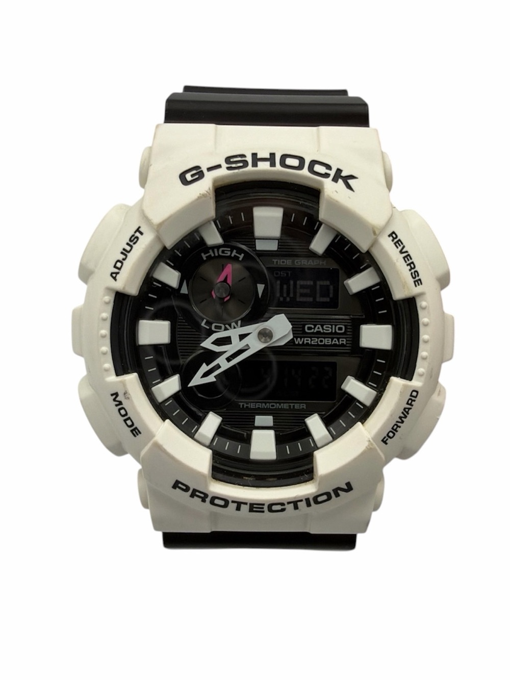 Casio G Shock GAX-100B Analog Digital Mens Watch - Tide/Moon Graph - Works!